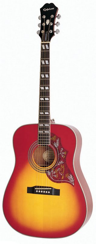 Акустическая гитара EPIPHONE HUMMINGBIRD HERITAGE CHERRYBURST в магазине Music-Hummer