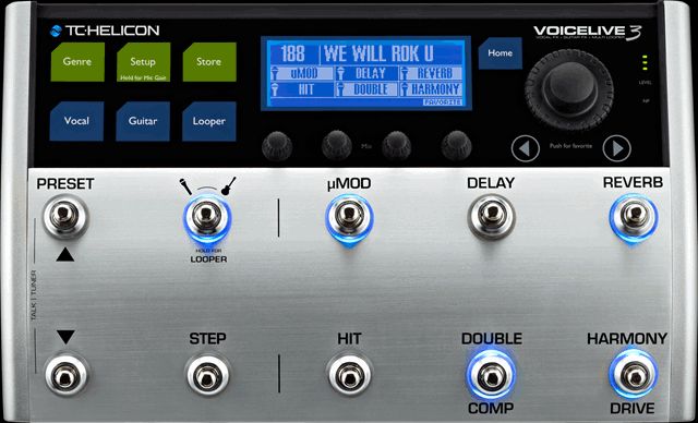 Фото Вокально-гитарный процессор TC HELICON VOICELIVE 3