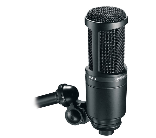 Audio-Technica AT2020 конденсаторный микрофон в магазине Music-Hummer
