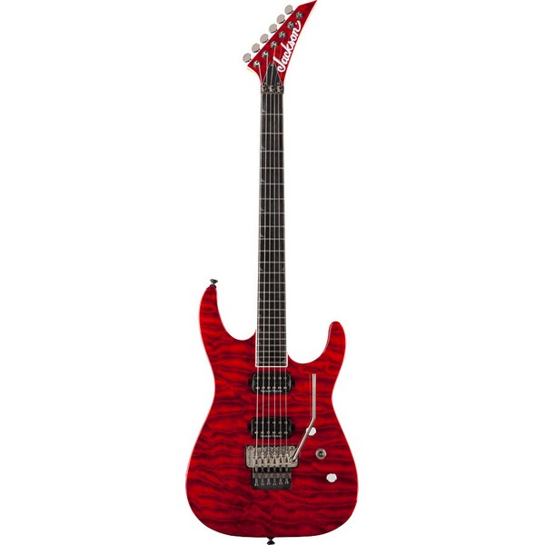 Фото Электрогитара JACKSON SOLOIST PRO SERIES SL2Q TRANSPARENT RED