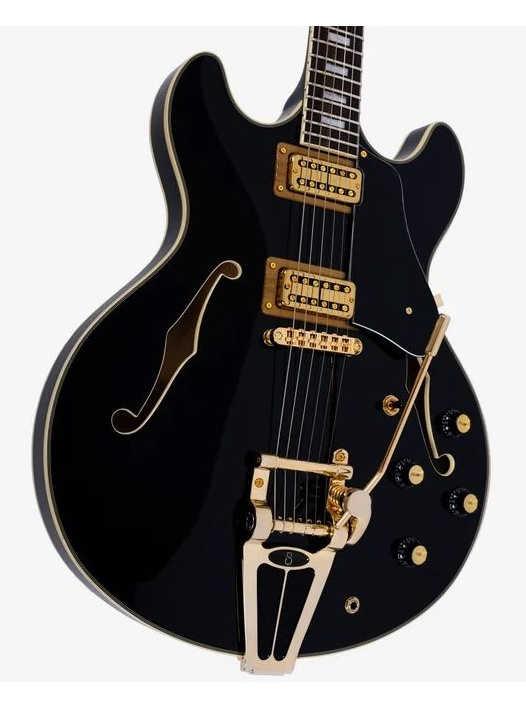 Фото Полуакустическая электрогитара Sire H7T BK, чёрный