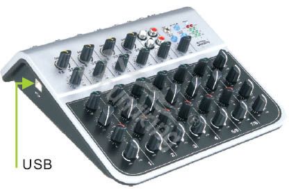 Фото Компактный микшер Soundking AS-MIX04AU