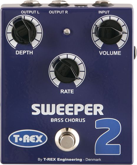 T-Rex Sweeper 2 SALE  Педаль эффектов. классический хорус для бас гитары в магазине Music-Hummer