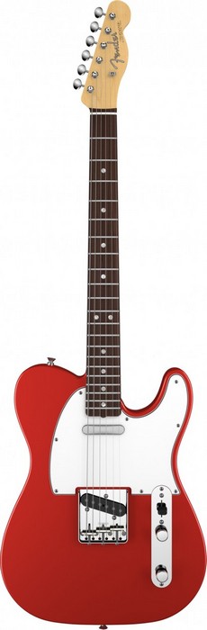 Фото Электрогитара FENDER AMERICAN VINTAGE '64 TELECASTER RW FIESTA RED