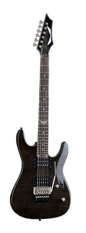 Фото Электрогитара Dean Custom 350 Floyd Trans Black