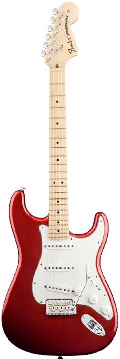 Фото Электрогитара FENDER AMERICAN SPECIAL STRATOCASTER MN CANDY APPLE RED