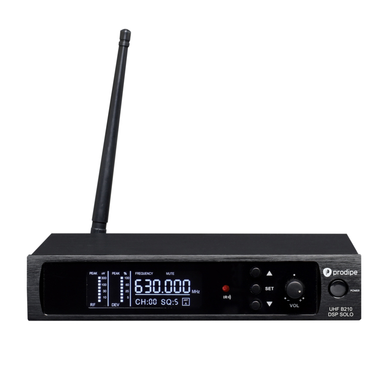 Фото Беспроводная микрофонная система DSP-SOLO-UHF-B210/F5  Prodipe