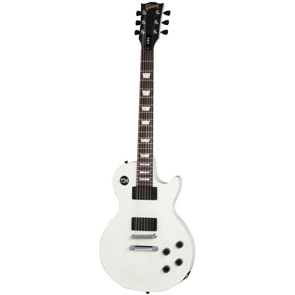 Фото Электрогитара GIBSON LPJ RUBBED WHITE