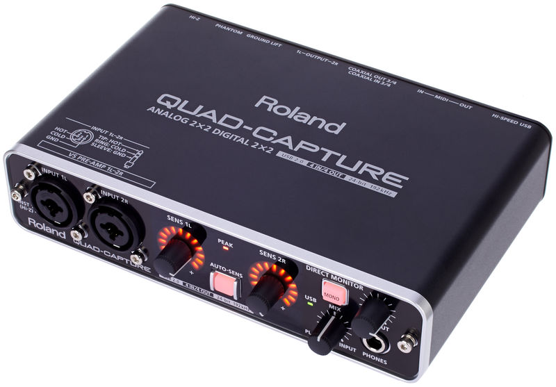 Звуковая карта Roland UA-55 QUAD-CAPTURE в магазине Music-Hummer