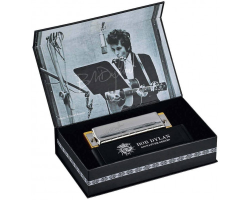 HOHNER Bob Dylan C - Губная гармоника подписная серия Хонер в магазине Music-Hummer