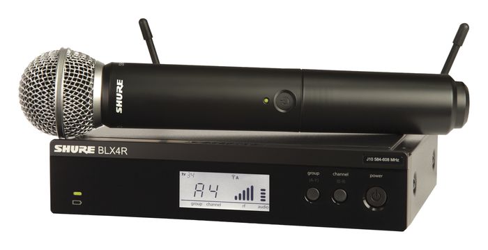 Фото Радиосистема SHURE BLX24RE/SM58