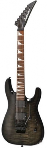 Фото Электрогитара JACKSON SLAT3 7 Soloist Archtop Trans Black