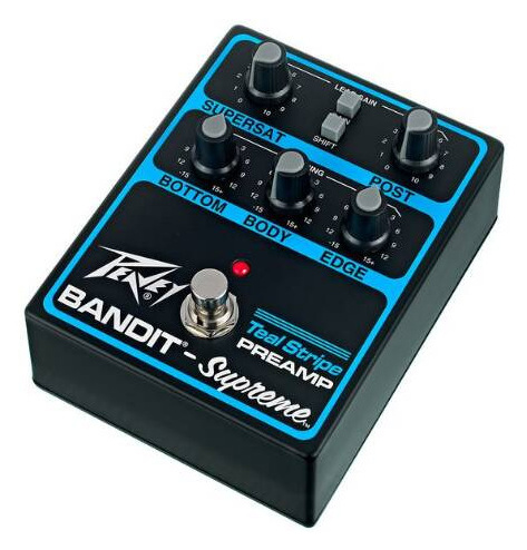Фото Педаль эффектов PEAVEY Bandit Supreme Teal Stripe Preamp