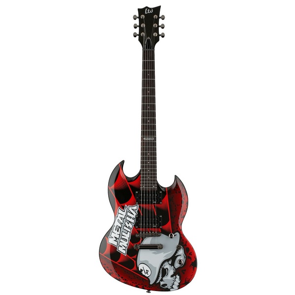 Фото Электрогитара LTD VIPER-MM BLK METAL