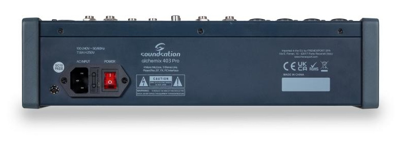 Фото Микшерный пульт Soundsation Alchemix-403-Pro