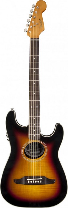 Электроакустическая гитара FENDER STRATACOUSTIC PREMIER (V2) в магазине Music-Hummer