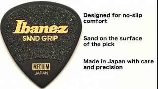 Фото Медиаторы IBANEZ SAND GRIP PPA16MSG-WH