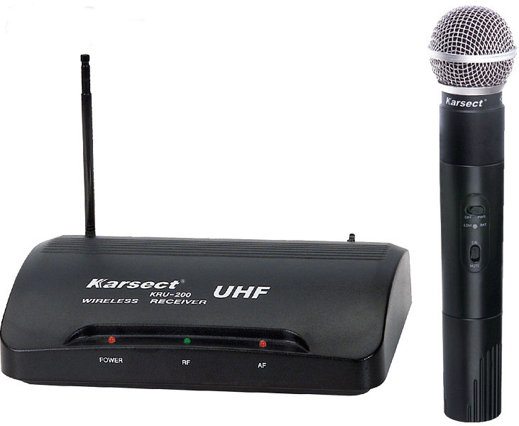KARSECT KRU200/KST-3U Радиосистема с ручным микрофоном в магазине Music-Hummer