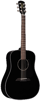 Alvarez RD20SBK  акустическая гитара Dreadnought, верхняя дека - массив в магазине Music-Hummer