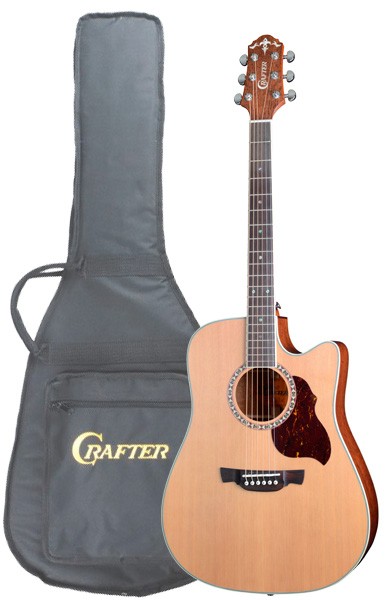 Электроакустическая гитара CRAFTER DE-7/N в магазине Music-Hummer