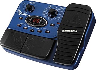 BEHRINGER X V-AMP гитарный процессор в магазине Music-Hummer