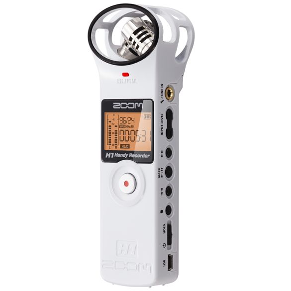 ZOOM H1 White Цифровой рекордер в магазине Music-Hummer