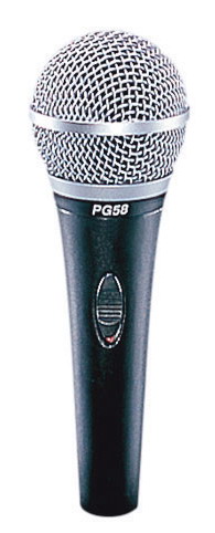 Микрофон SHURE PG58-XLR в магазине Music-Hummer