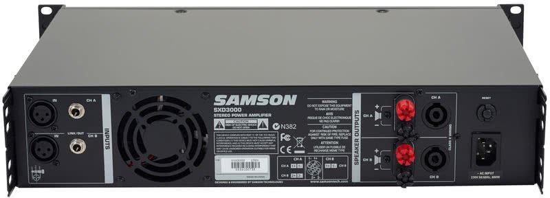 Усилитель мощности SAMSON SXD3000 в магазине Music-Hummer