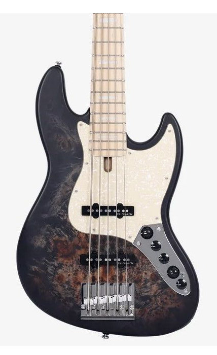 Фото Пятиструнная бас-гитара Sire V7 Swamp Ash Reissue-5 TBK.S, чёрный