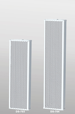 Nusun DS703(C)  акустическая система "колонна" (белый) 6,5", водозащищённая, 65/85 Bт, 70/100V, 150-14kГц, 5,2кг в магазине Music-Hummer