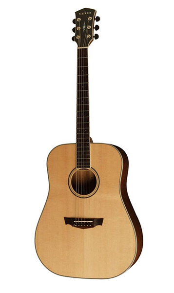 Электро-акустическая гитара PW-310M-E-NS Parkwood, с чехлом, матовая в магазине Music-Hummer