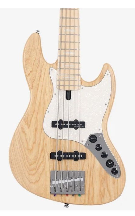 Фото Бас-гитара Sire V7 Swamp Ash Reissue-5 NT.S, натуральный