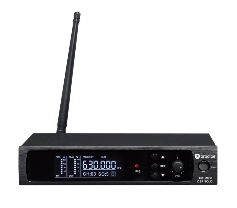 Фото Беспроводная микрофонная система DSP-SOLO-UHF-M850/F5 Prodipe