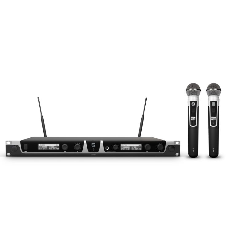 Фото Двухканальная микрофонная радиосистема LD SYSTEMS U505 HHD 2