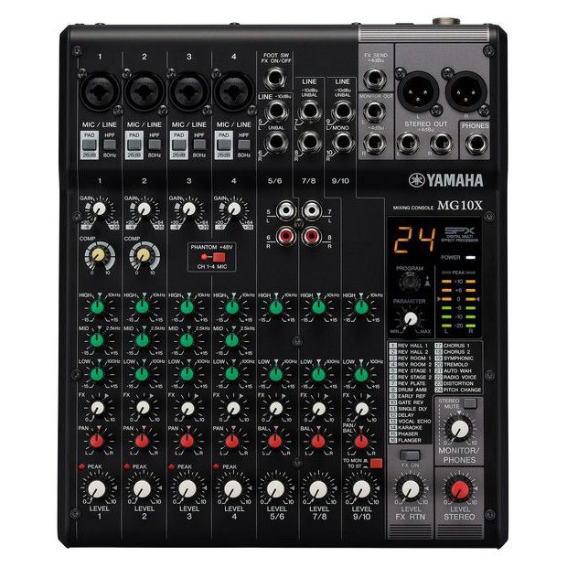 Фото Микшерный пульт Yamaha MG10X
