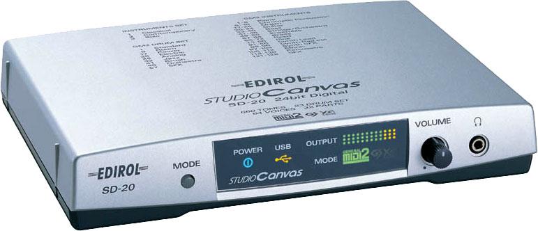 Фото Звуковой модуль Edirol SD-20