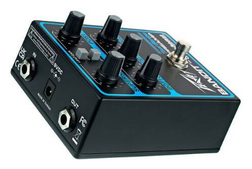Фото Педаль эффектов PEAVEY Bandit Supreme Teal Stripe Preamp