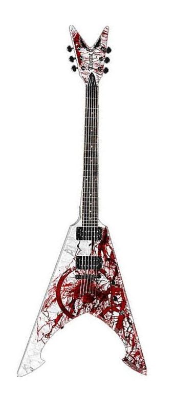 Фото Электрогитара Dean Michael Amott Tyrant X Splatter