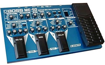 BOSS ME-50 гитарный процессор в магазине Music-Hummer