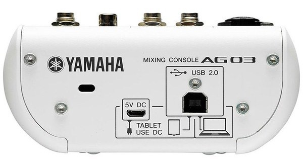 YAMAHA AG03 3-канальный микшер + микрофон DM305 в магазине Music-Hummer