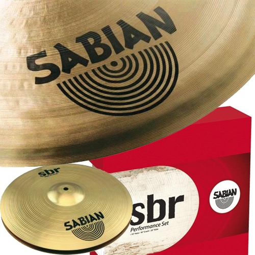 Фото Sabian SBR5002 комплект тарелок 14/16