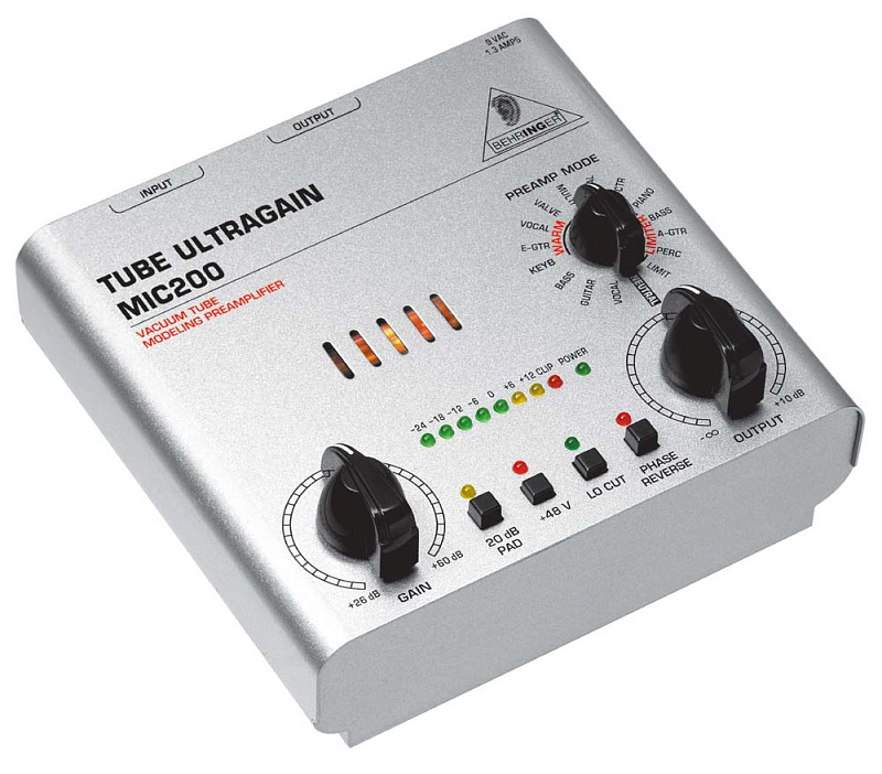 Фото Микрофонный предусилитель Behringer MIC 200