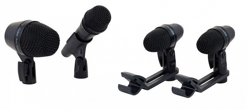 SHURE PGADRUMKIT4 набор микрофонов для ударных, включает 1 PGA52, 2 PGA56s и 1 PGA 57 в магазине Music-Hummer