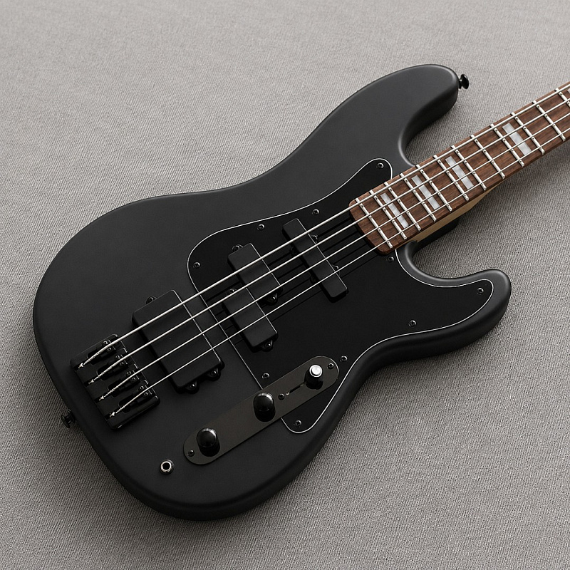 Фото Бас-гитара Kononykheen Guitars BREED-55-bass, чёрная