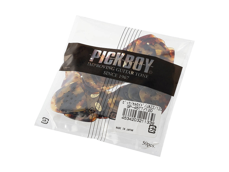 Фото Медиаторы Pickboy GP-45TT/120 Celluloid Pos-A-Grip