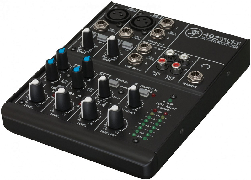 Фото MACKIE 402 VLZ 4 4-канальный компактный микшер