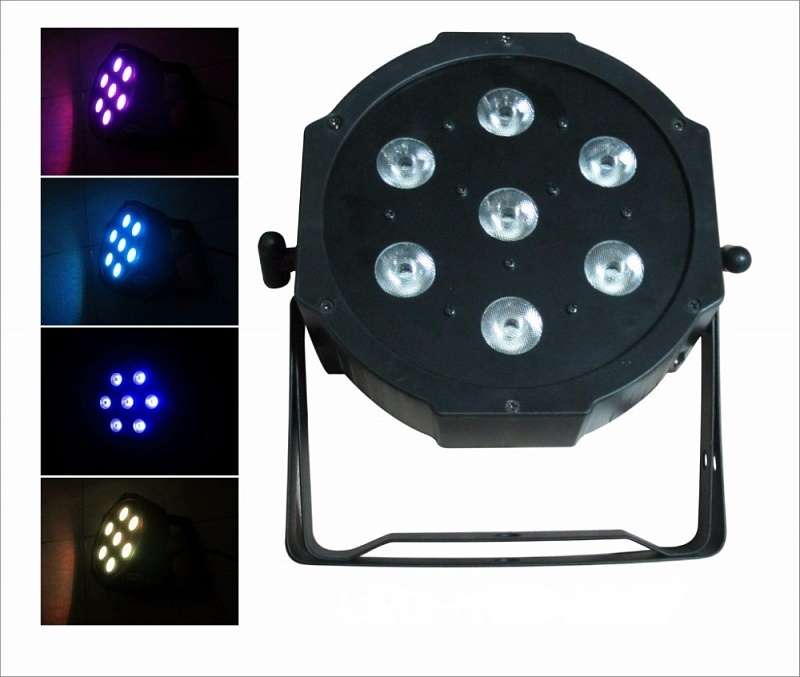  Светодиодный светильник сценических эффектов STAGE4 miniSTONE 7x8F со сменой цвета RGBW в магазине Music-Hummer