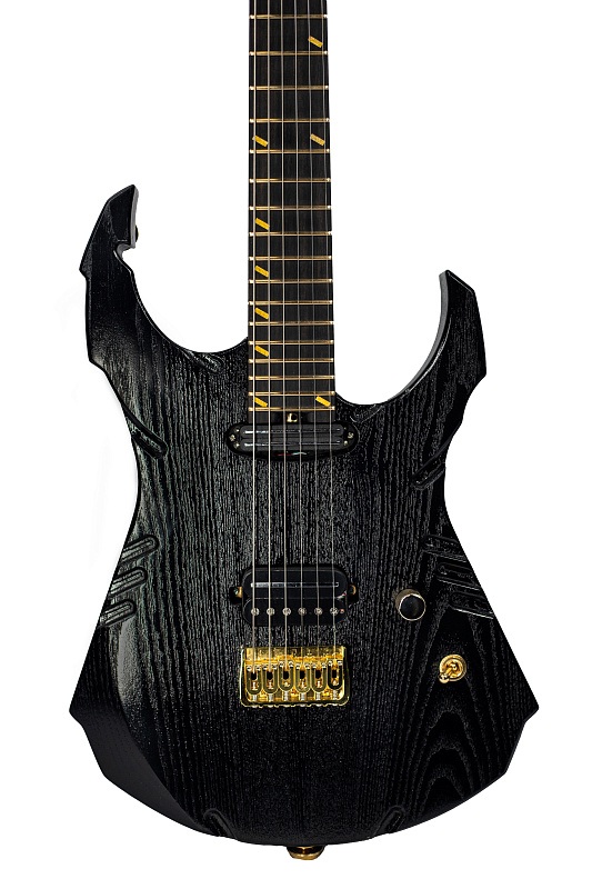 Фото Электрогитара RUSICH GUITARS Berserk (black) titanium edition