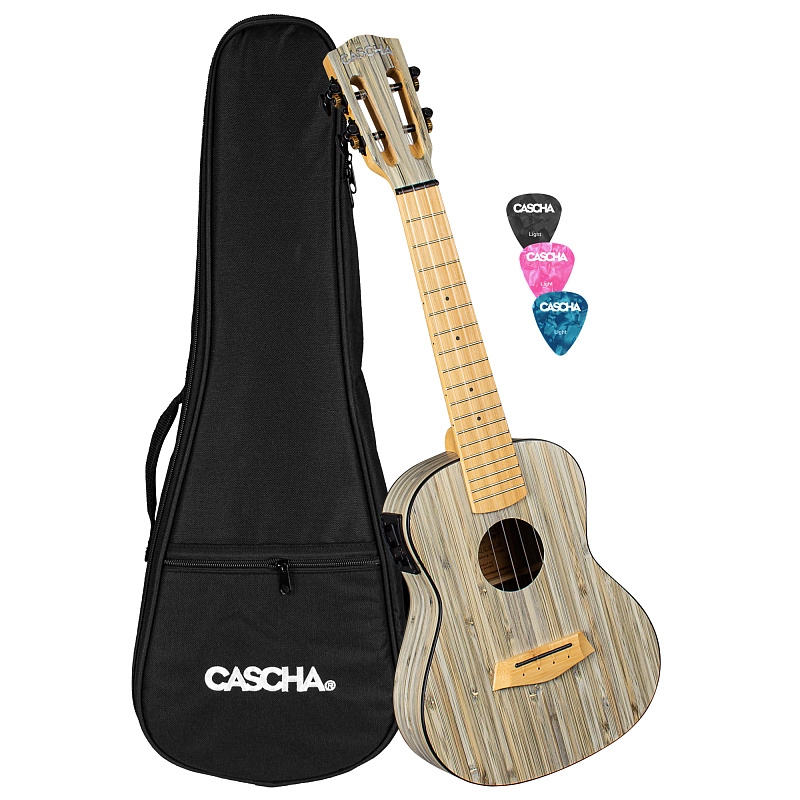 Фото Укулеле концертный Cascha HH-2316E Bamboo Series