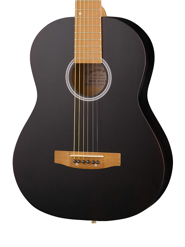Фото M-313-BK Акустическая гитара, чёрная, Амистар
